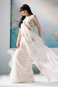 Swan Maiden saree